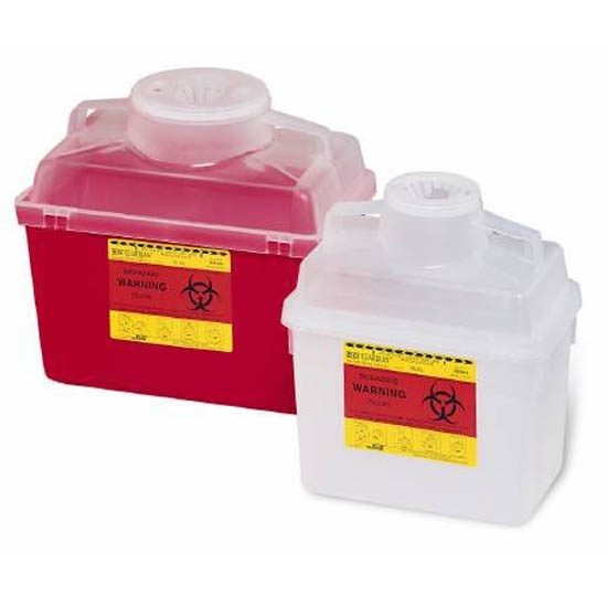 Sharps Collector, 14 Quart, Large Funnel, Each | McGuff
