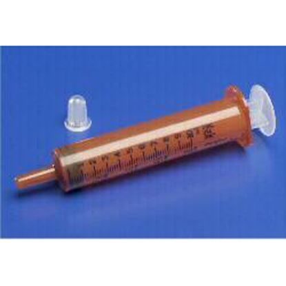 3cc Oral Medication Syringe, Amber, Graduations, Non-Sterile, 500/Case