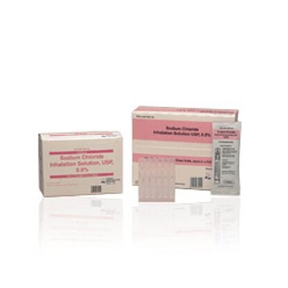 Sodium Chloride 0.9% Inhalation Solution, Unit Dose Vial 3 mL, 30/Tray