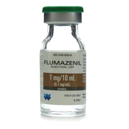 Flumazenil, 0.1mg/mL, MDV, 10mL, 10 Vials/Tray