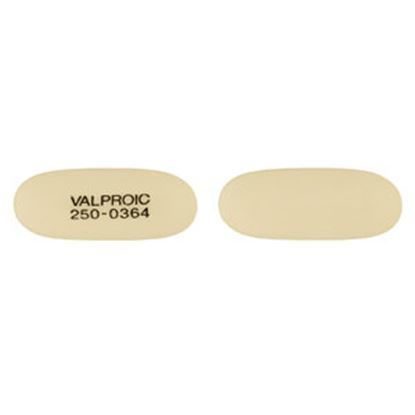 Valproic Acid, 250mg, 100 Capsules/Bottle