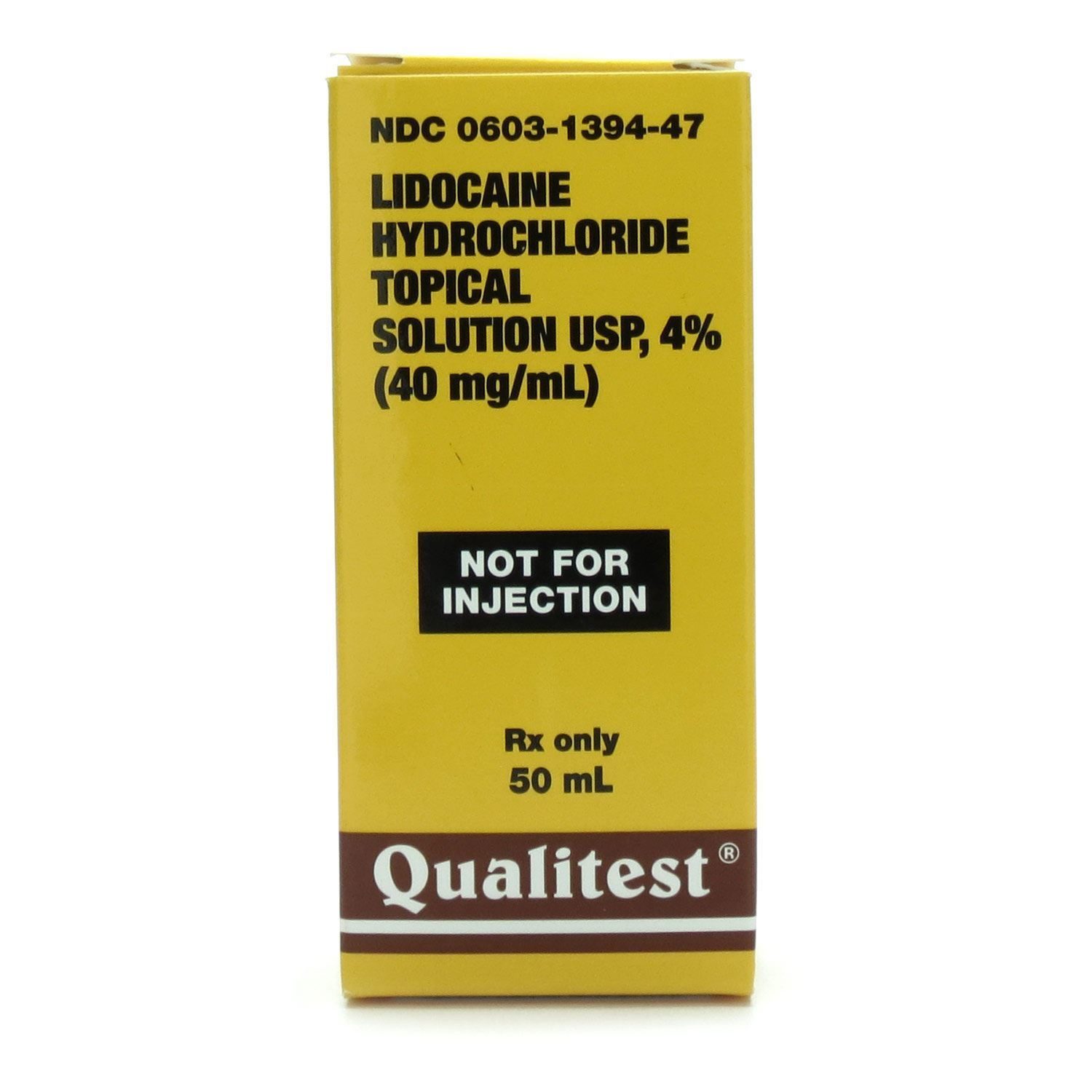 Lidocaine 4, Topical, Oral Solution, 50mL Bottle McGuff