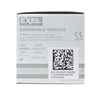 Needle, 27G x 1 1/2", Disposable, Regular Bevel, Sterile, 100/Box