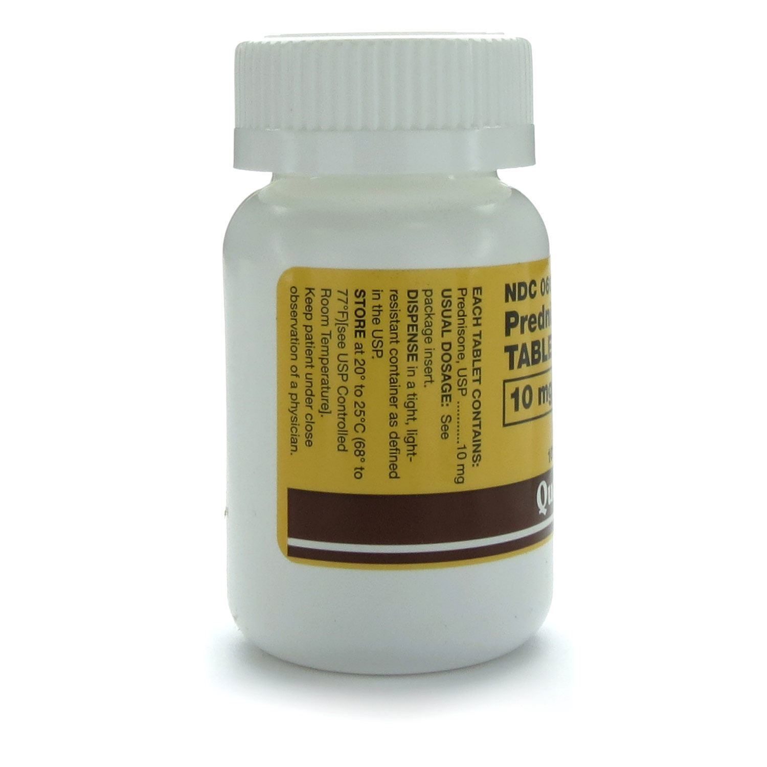 Prednisone, 10mg, 100 Tablets/Bottle McGuff