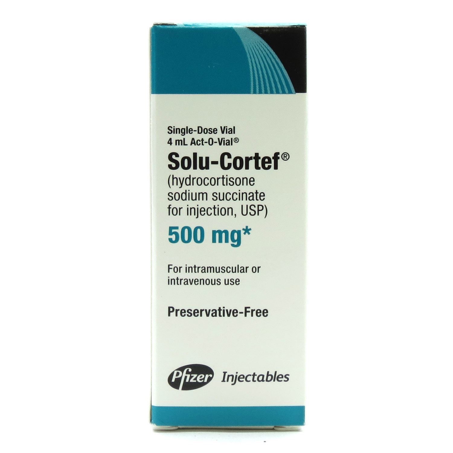Solu-Cortef® (Hydrocortisone Sodium Succinate), Act-O-Vial®, SDV Vial ...