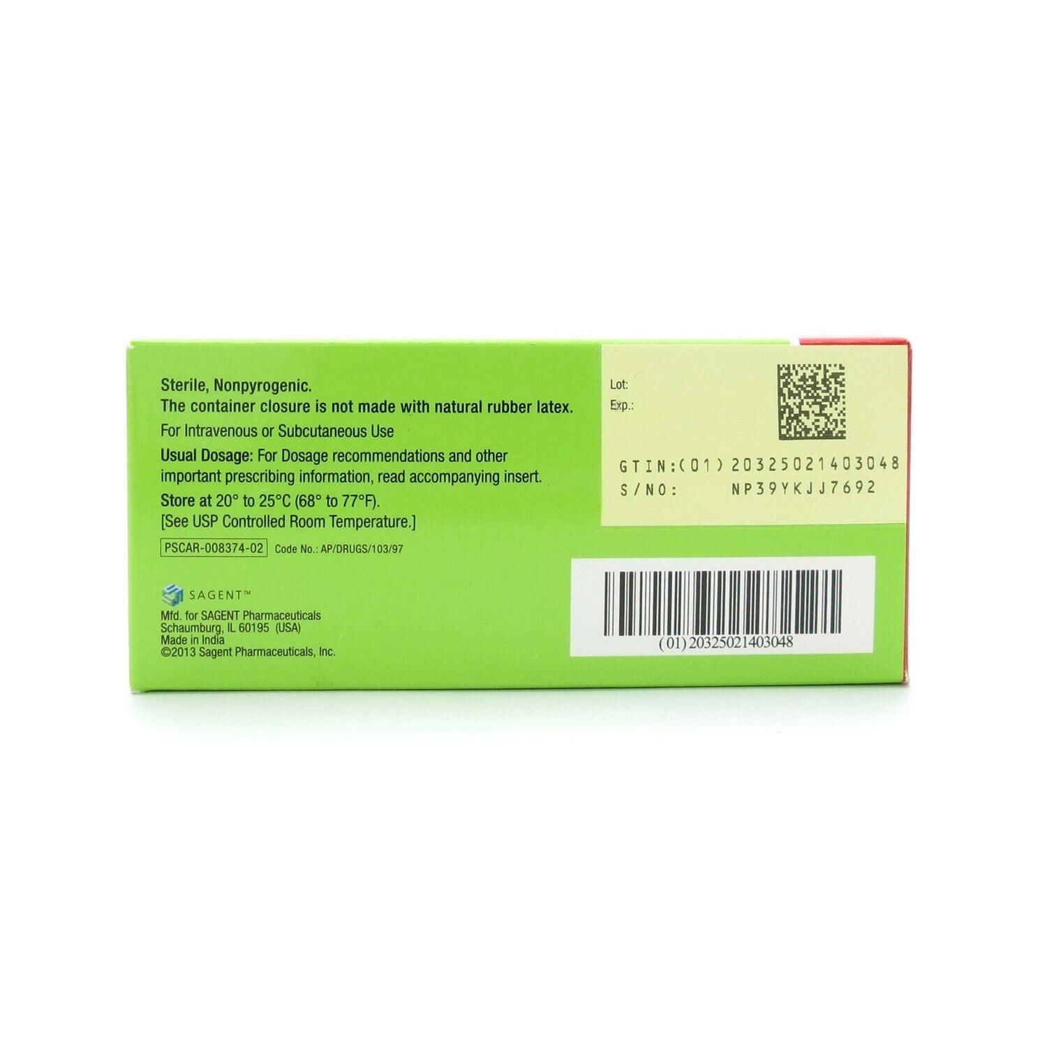 Heparin Sodium Injection 10000 U/mL, Multiple Dose Vial 4 mL | McGuff