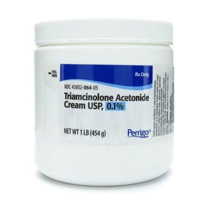 Triamcinolone Acetonide, 0.10%, Cream, 454gm (16oz) Jar Each