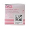 Needle 18G x 1 Disposable Regular Bevel Pink Sterile Exel 100Box