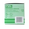 Needle 21G x 1 12 Disposable Regular Bevel  Sterile Exel 100Box