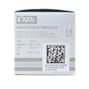 Needle 27G x 1 14 Disposable Regular Bevel Sterile Exel 100Box