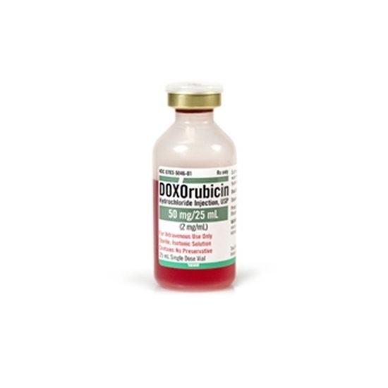 Doxorubicin 2mgmL SDV NonReturnable Refrigerated 25mL