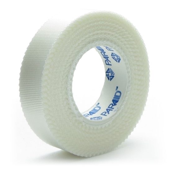Tape ParaAid Cloth 12 x 10 Yards Hypoallergenic 24Box      Compare to Durapore