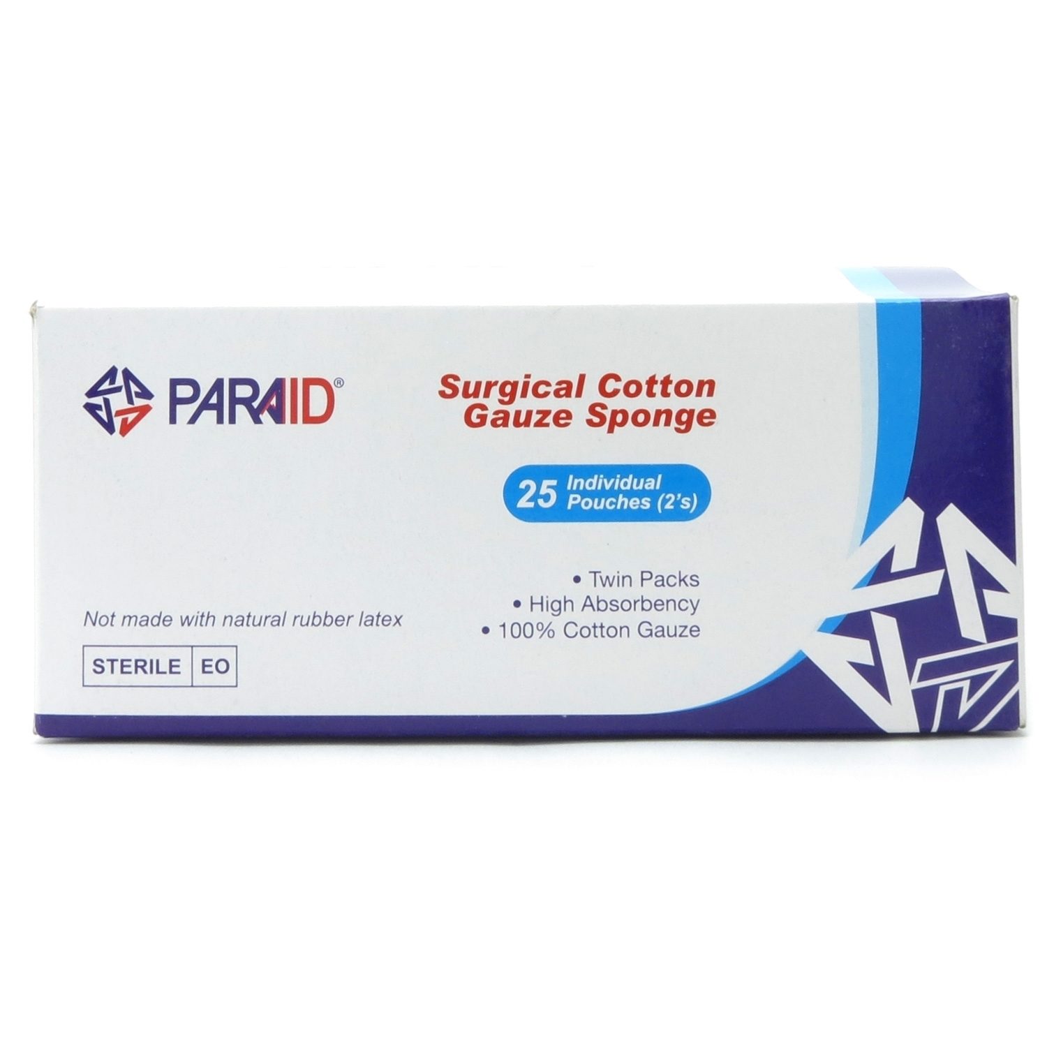 Gauze Sponge, 12Ply Sterile, 4" x 4", Curity™, 25 x2/pk 50/Box McGuff