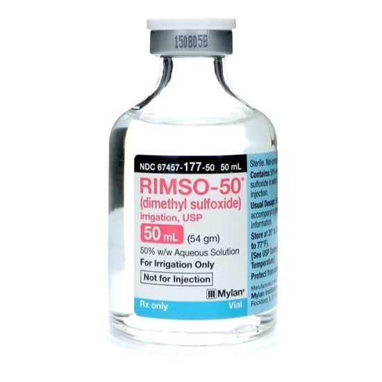 DMSO 50 Rimso50 Sterile 50mL Bottle