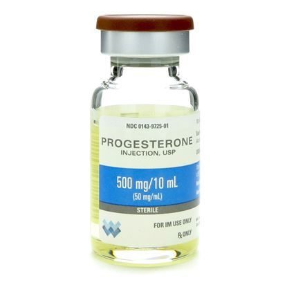Progesterone, In Oil, 50mg/mL, MDV, 10mL Vial