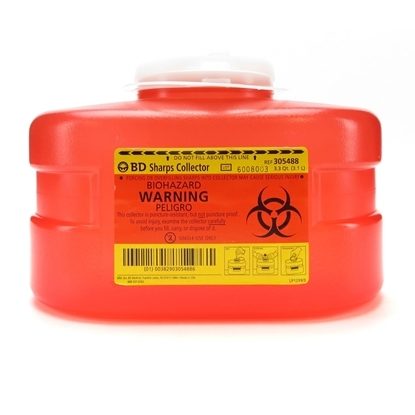 Sharps Collector, 3.3 Quart, Small, Each