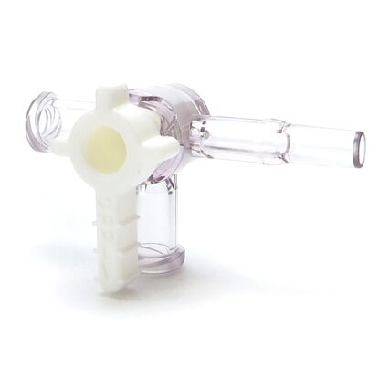 Discofix® Stopcock 3 Way, Male Luer Slip Connector, Each