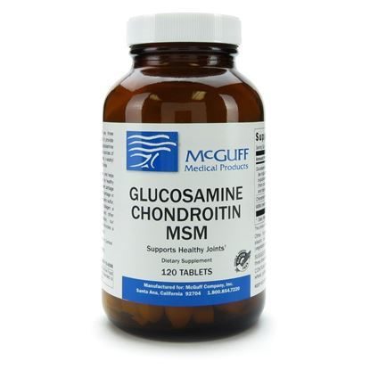 Glucosamine Chondroitin MSM, 375/300mg, 120 Tablets/Bottle