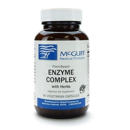 Enzyme Complex w/Herb, Vegicaps, 90/Bottle