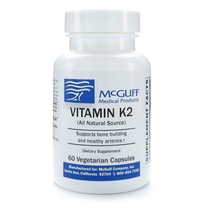 Vitamin K2, 45mcg, Vegetarian Capsules, 60/Bottle
