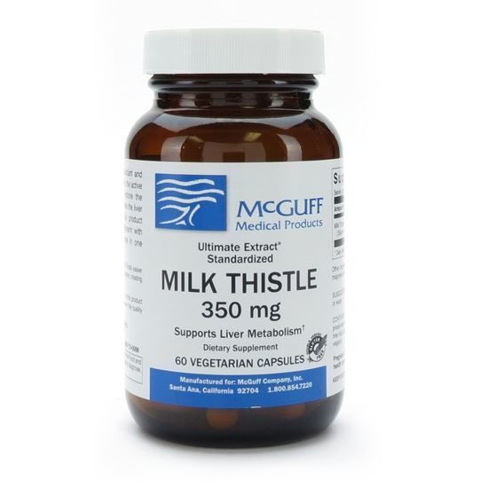Milk Thistle 350mg Ultimate Extractreg 60 CapsulesBottle