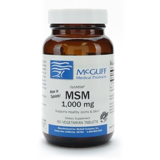 MSM 1000mg Vegetarian OptiMSM 60 CapsulesBottle