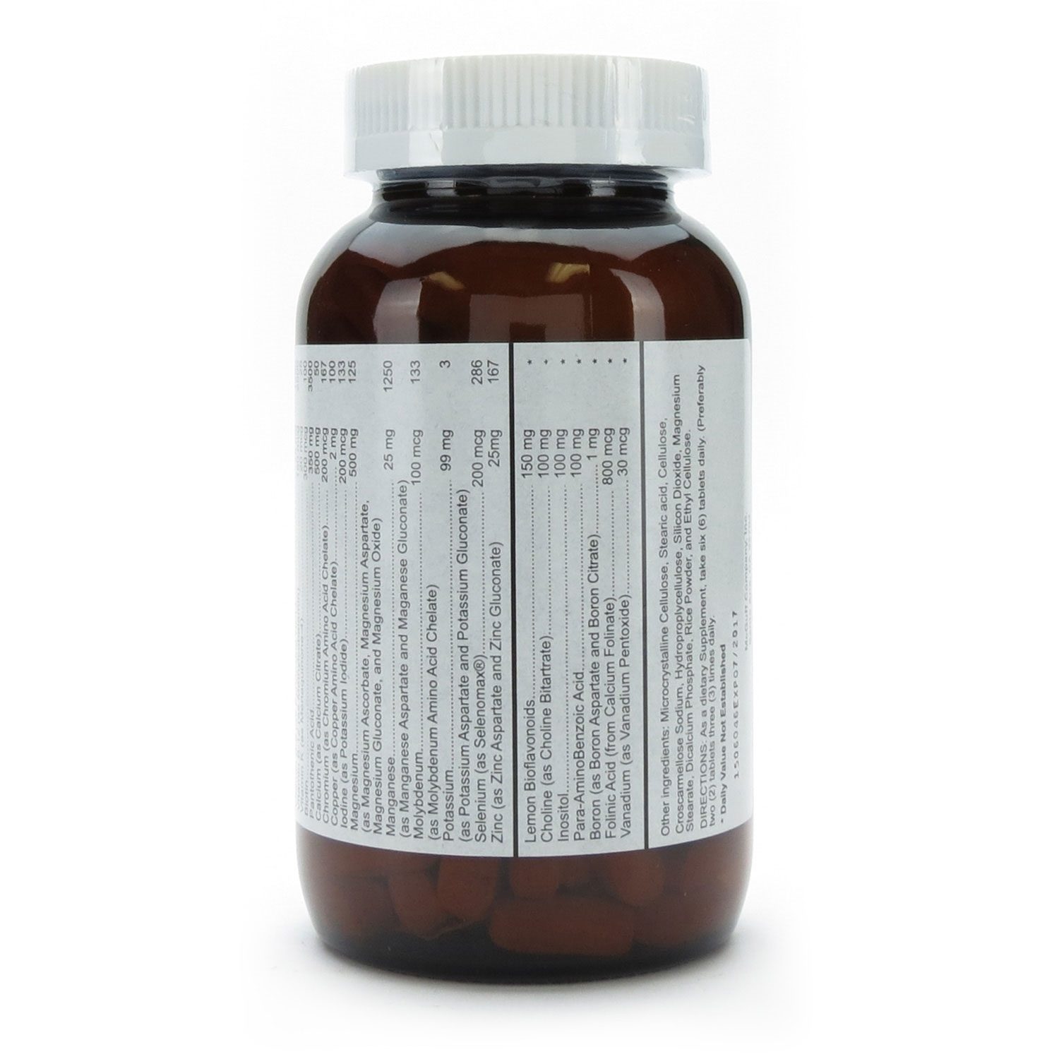 Q.S. MultiVitamin, Mineral, Trace Element Supplement Without Iron