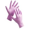 Gloves Nitrile Synthetic  PF  2nd Skin  Pink  Medium  100box