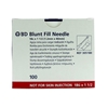 18Gx1 12  Blunt Fill Needle Medication Transfer   100box