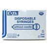3cc Syringe Luer Lock No Needle Exel Sterile 100Box