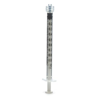 Exel Tuberculin Syringe with Luer Lock Tip 1 cc, 100/Box