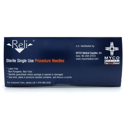 Reli® Spinal Needles Quincke Style 25 G x 3.5", 25/Box