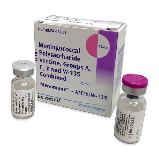 Vaccine Menomune  Meningococcal groups ACYW135 NonReturnable 1 Dose SDPF