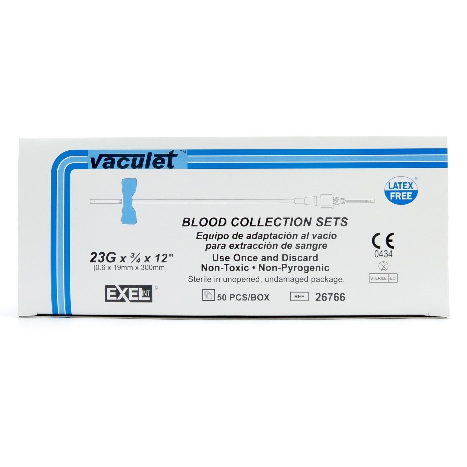 Exel Vaculet™ Blood Collection Set, 21/23/25 G | McGuff