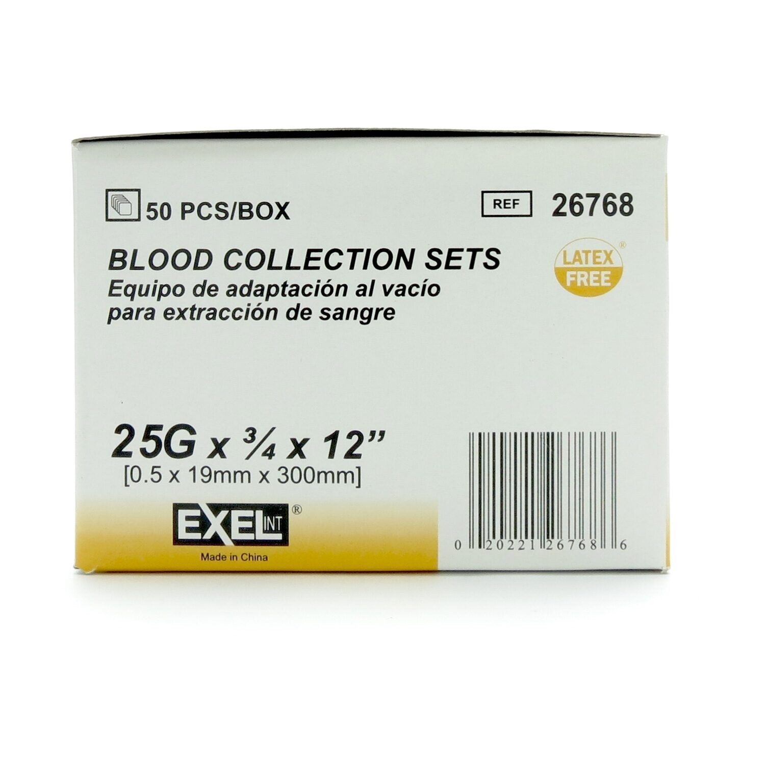 Exel Vaculet™ Blood Collection Set, 21/23/25 G | McGuff