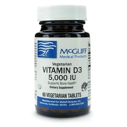 Vitamin D3  5,000iu  (125mcg)  Vegetarian Tablets Scored .. 60/bottle