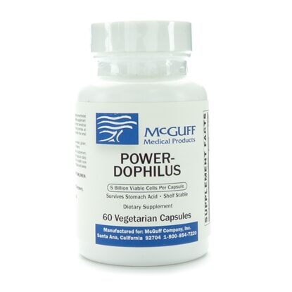 Power-Dophilus 5 Billion Pre and Probiotics Capsules, 60 Count