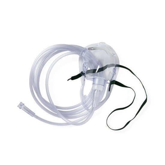 Mask Oxygen with 7 Tubing Rebreather Each