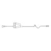 IV Set Extension Standard Bore 18 Rate Flow Regulator Female Luer Connector Injection Site 6 Above Distal End NonDEHP Latexfree SPINLOCK 50Case