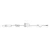 TrueCare Primary IV Administration Set with 1 Injection YSite 15 Micron Filter 20 DropsmL 92 Tubing 40Case
