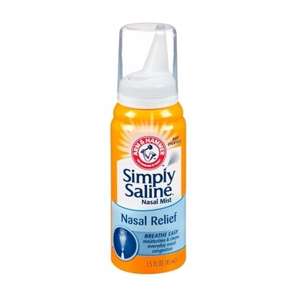 Simply Saline, Nasal Mist, 1.5mL oz. Bottle