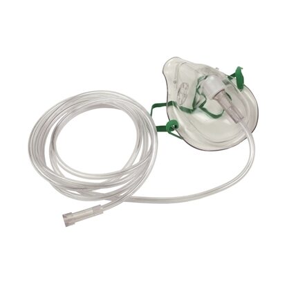 Mask, Oxygen, Pediatric, High Concentration, 50/Case