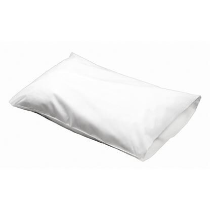 Pillow Case, 21" x 30", Non-Woven, Disposable, White, 100/Case