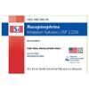 S2 Racepinephrine 225 UnitDose 05mL 30 VialsTray  Refrigerated item