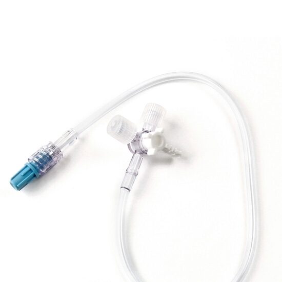 IV Extension Set, 4-way Stopcock, SPIN-LOCK®, Latex-free, DEHP-free, 11 ...