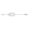 IV Set Extension 10 50 Micron Filter Injection Site  SPINLOCK Connector NonDEHP Latexfree 100Case
