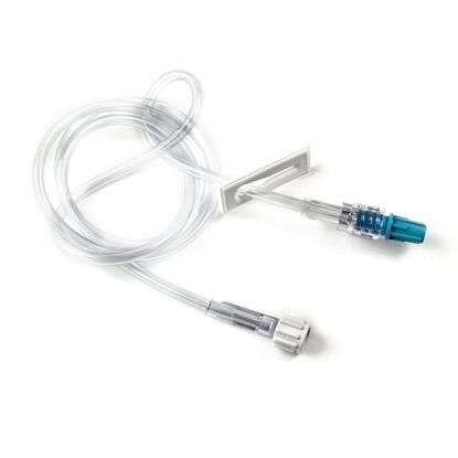 IV Extension Set, Standard Bore, Female Luer Connector, Slide Clamp, SPIN-LOCK®, Latex-free, DEHP-free, 30", 100/Case