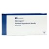 Needle 25G x 2 Disposable Regular Bevel Aluminum Hub Sterile Monoject 100Box