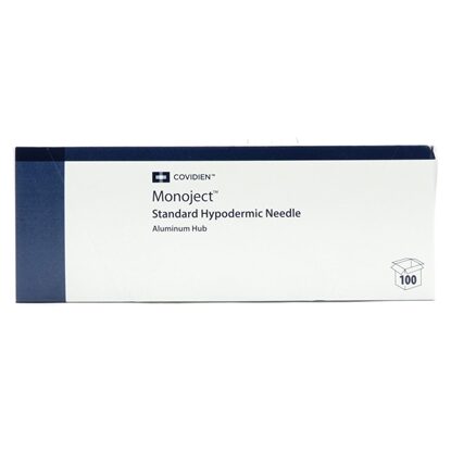 Monoject® Hypodermic Needles 14G x 1-1/2", Aluminum Hub, 100/Box