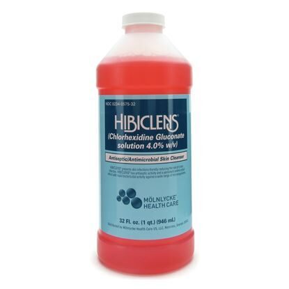 Hibiclens, Skin Cleanser 4% Solution, 1 Quart,  960mL, Each